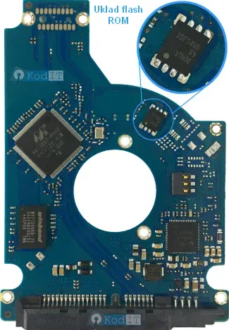 ROM i Płytka PCB dysku Seagate ST500LT012-1DG142